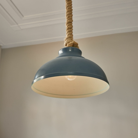 Lampa wisząca Netherby niebieski